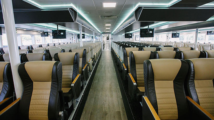 Sitze in der Panorama-Class.