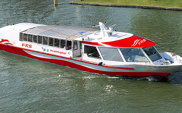 The vessel MS "Hanseblick" with new painting.