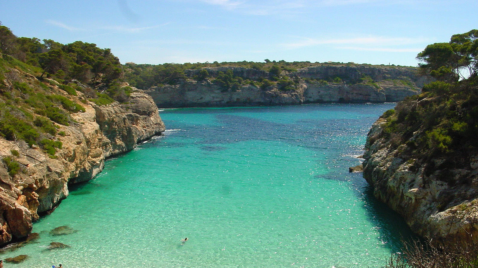 Beach of Palma de Mallorca.