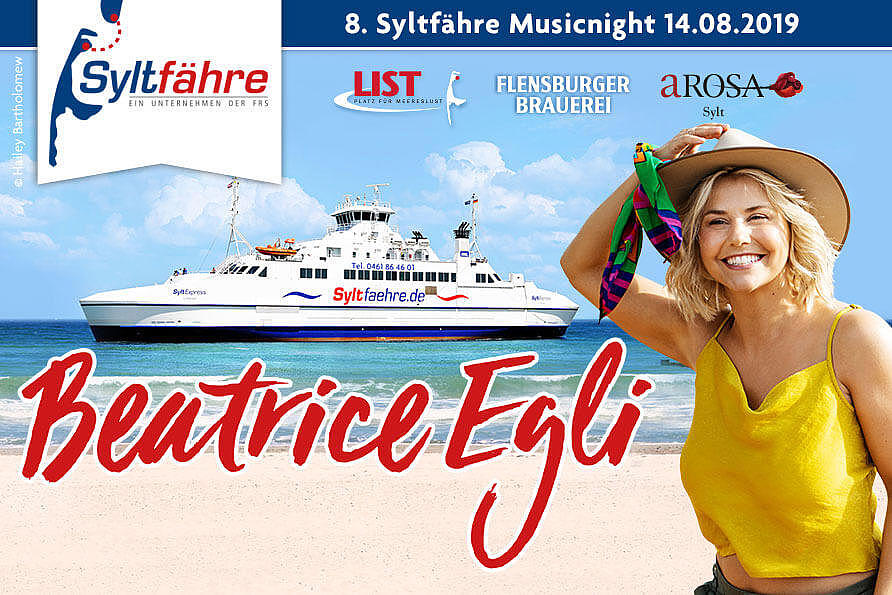 Teaser: Beatrice Egli on the Syltferry.