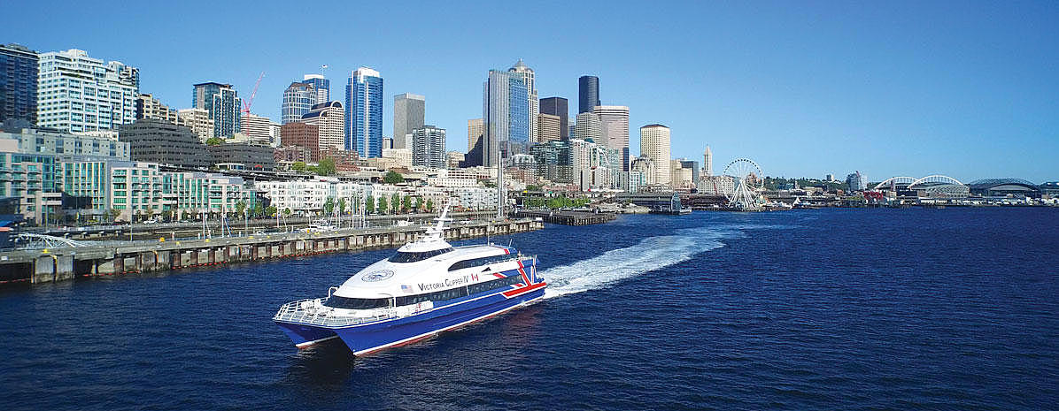 HSC Victoria Clipper IV ferry in Vancouver.