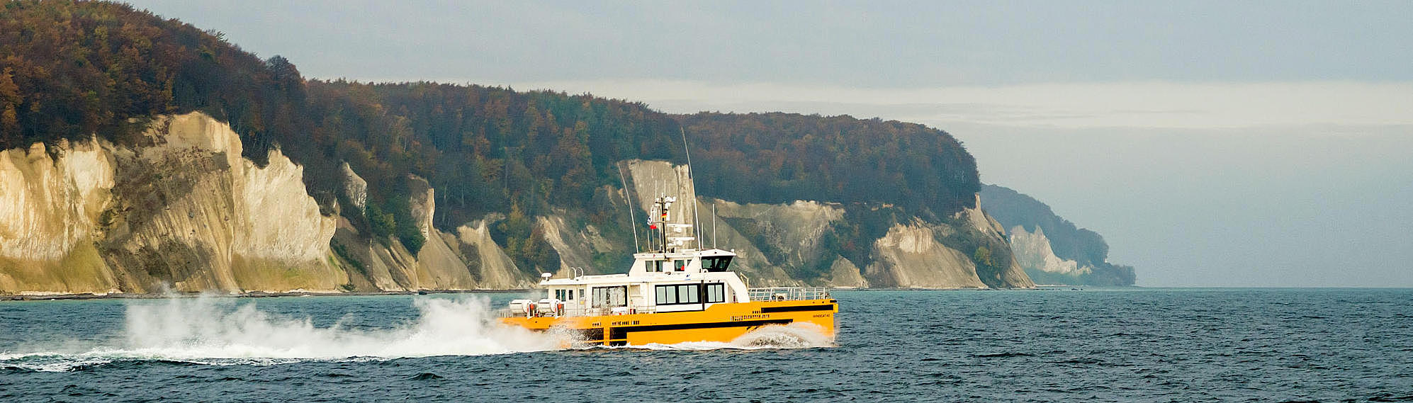 FRS Windcat infront of ruegen.