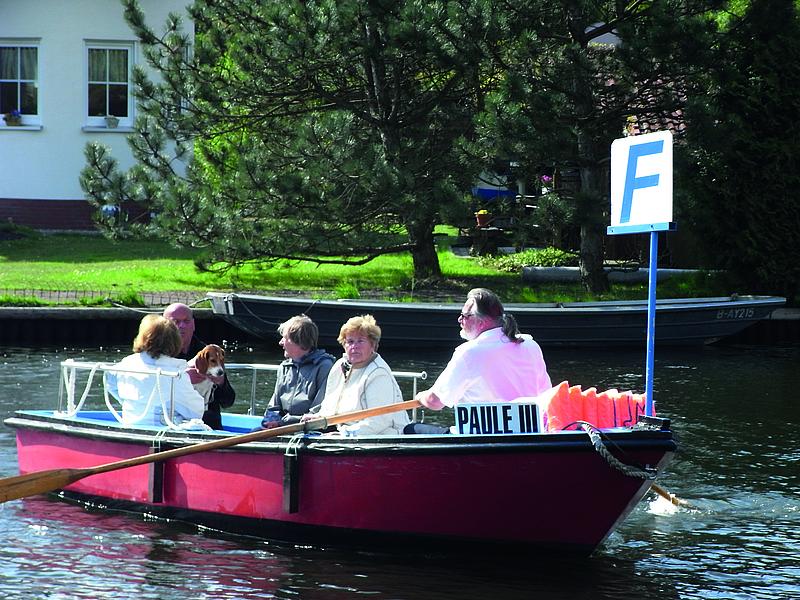 Rowing boat Paule III in Berlin
