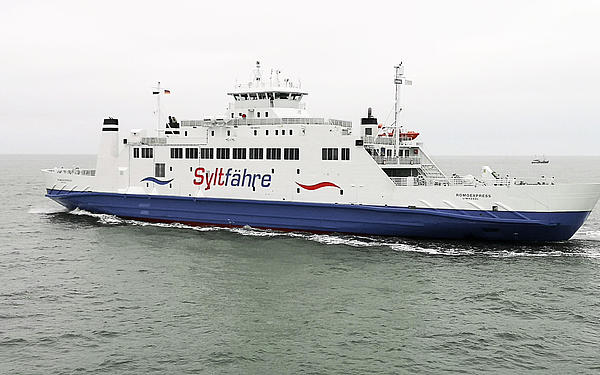 Motorschiff RömöExpress von der Seite.