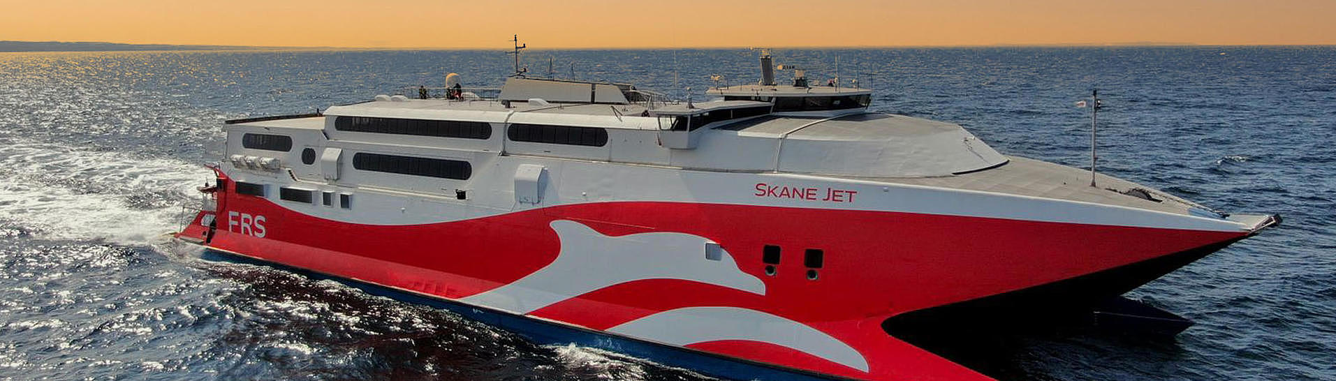 The "Skane Jet" on the baltic sea.